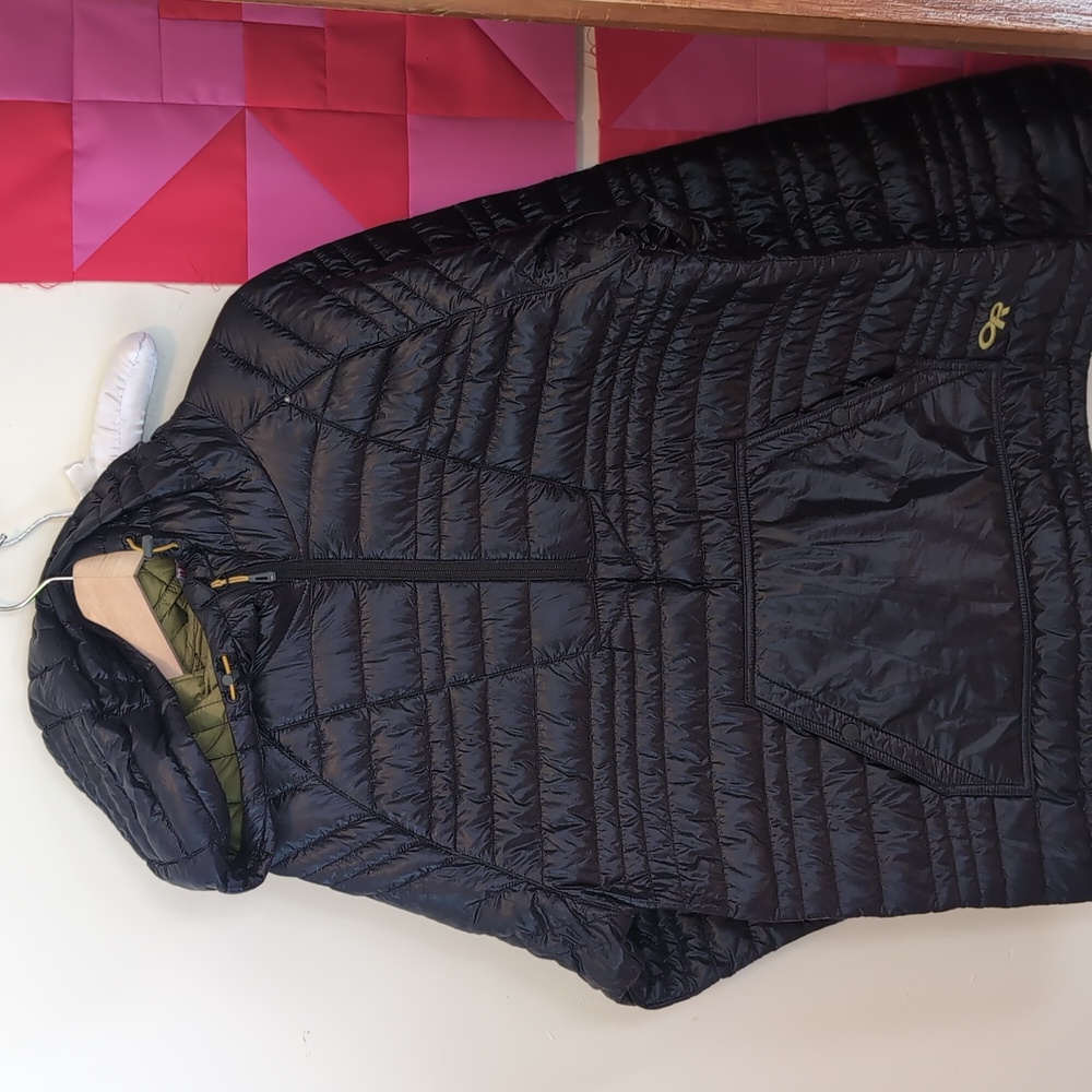 EUC OR Baja 800 down pullover